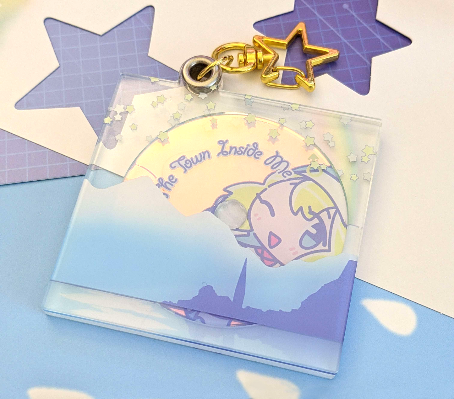 Guilty Gear Strive Bridget Keychain - 3" Clear CD Acrylic