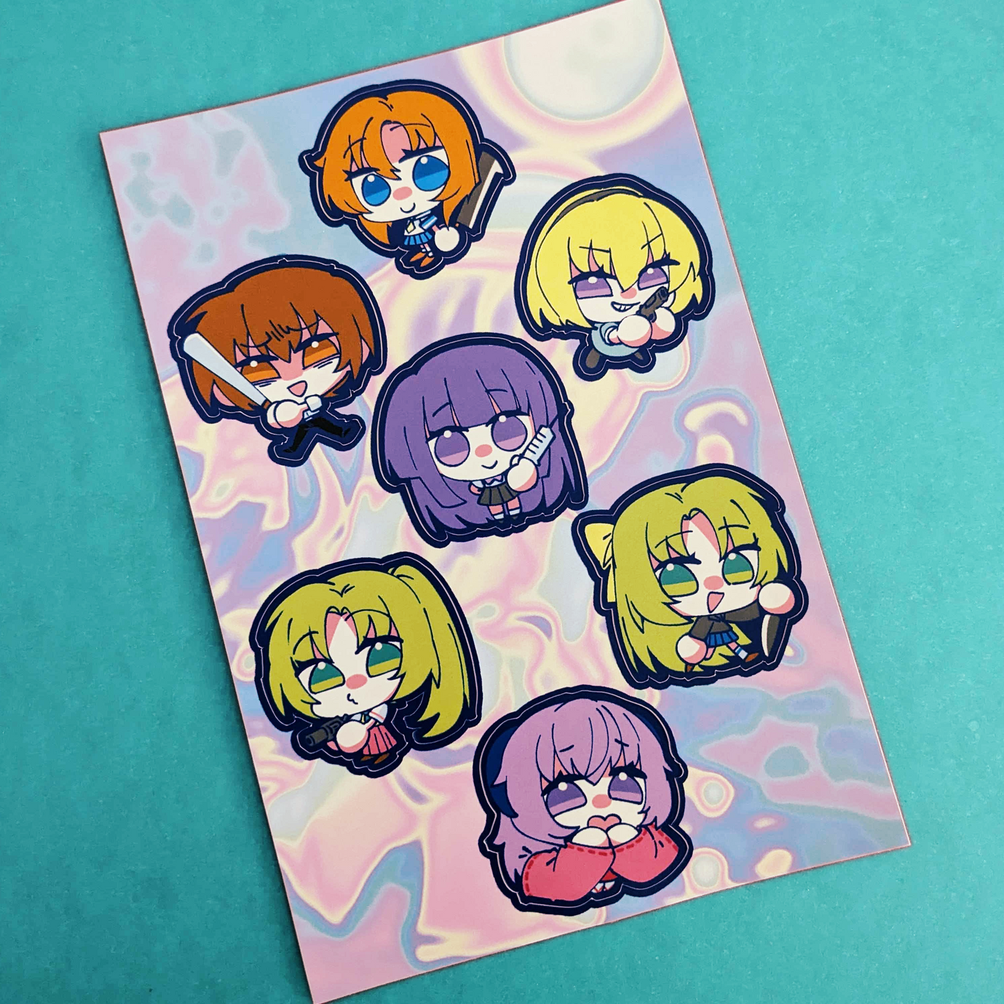 Higurashi Sticker Sheet