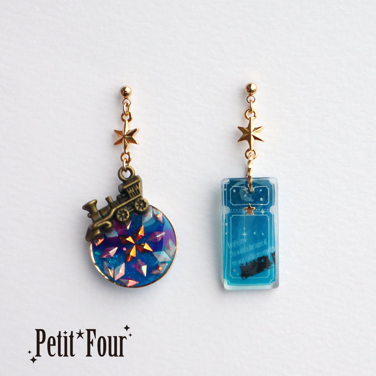Astral Express Earrings by Sachimilk