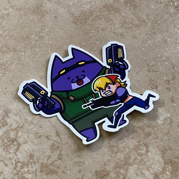 Infinity the Game 3" Stickers