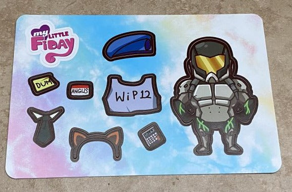 Infinity the Game 4"x6" Sticker Sheets