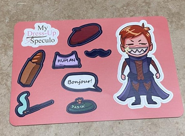 Infinity the Game 4"x6" Sticker Sheets