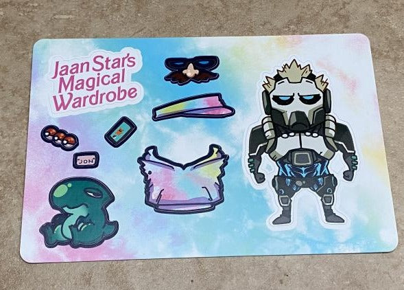 Infinity the Game 4"x6" Sticker Sheets