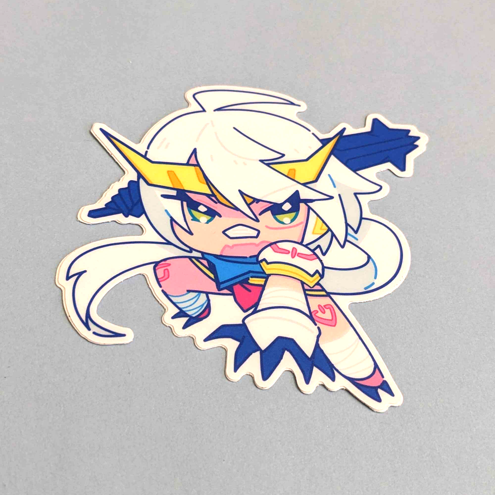 Mecha Musume Gundam Girls Stickers