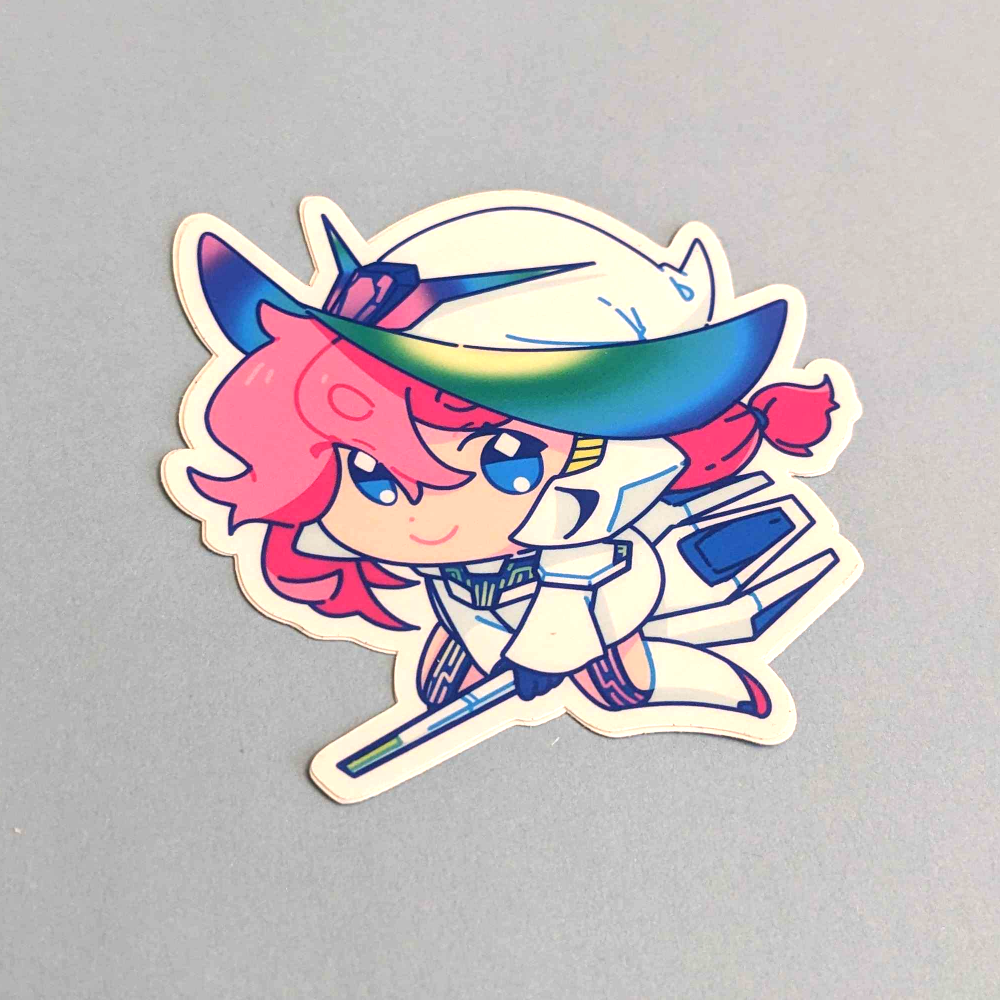 Mecha Musume Gundam Girls Stickers