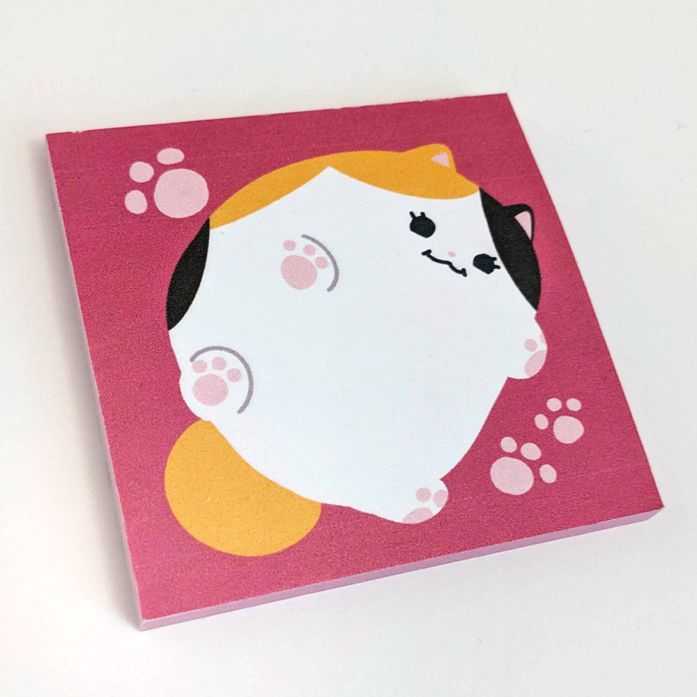 Final Fantasy Fat Cat Sticky Notes