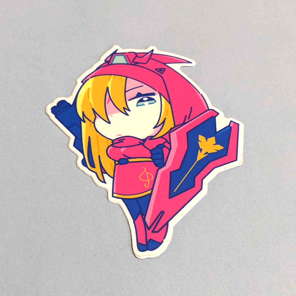 Mecha Musume Gundam Girls Stickers