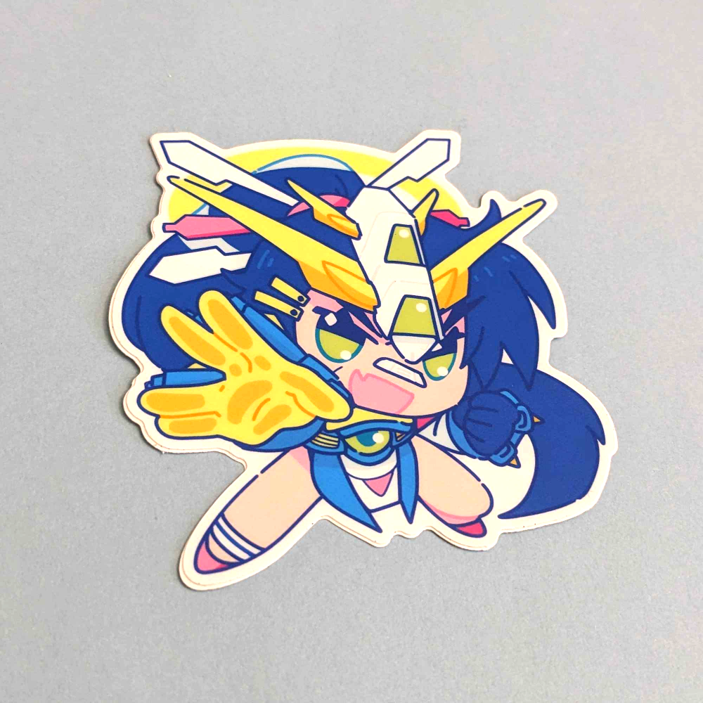 Mecha Musume Gundam Girls Stickers