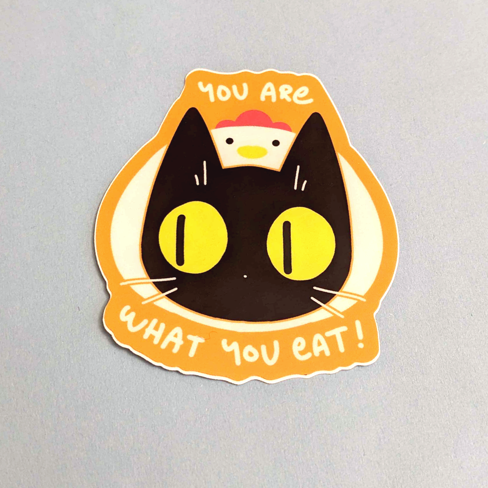 My Dear Cat Vinyl Stickers