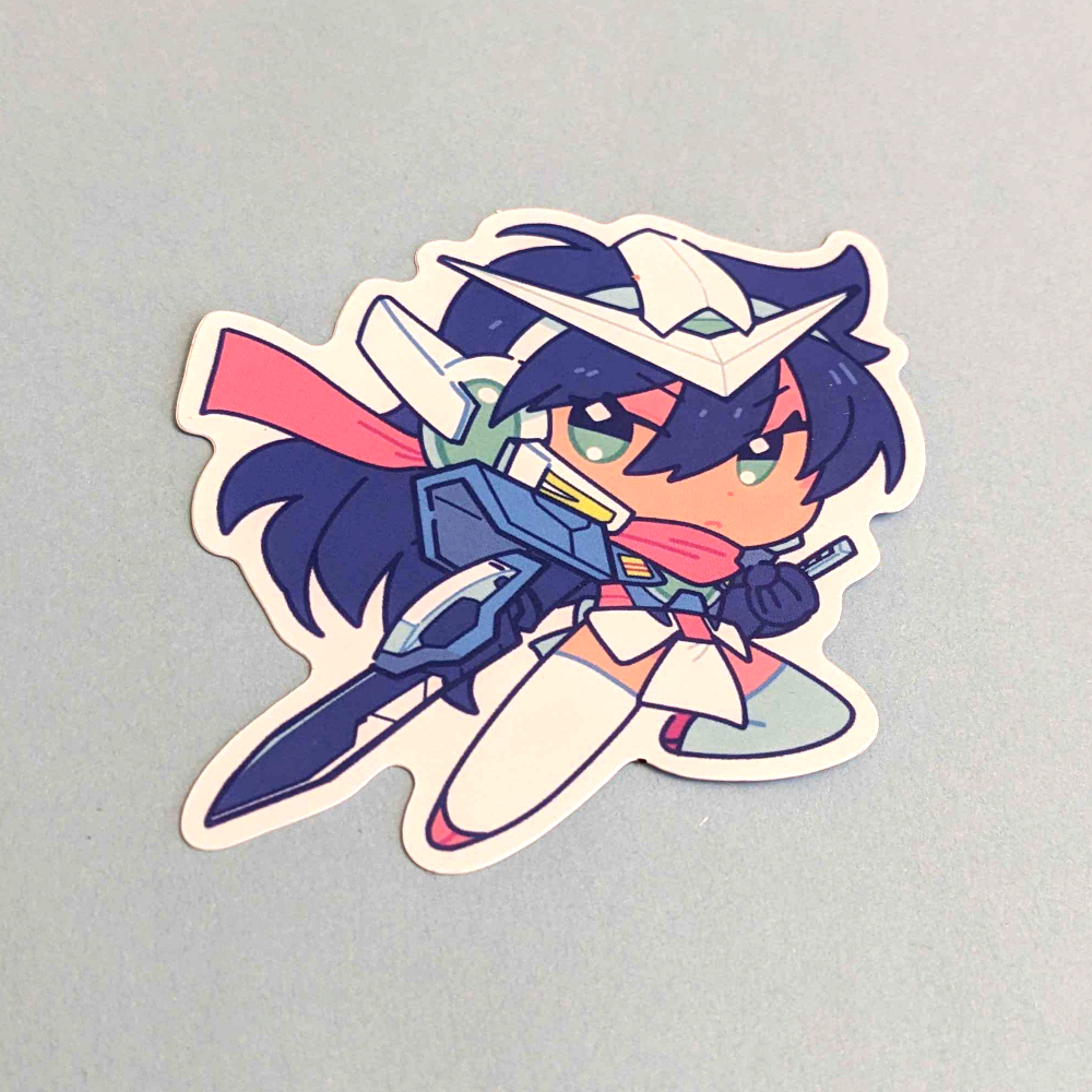 Mecha Musume Gundam Girls Stickers