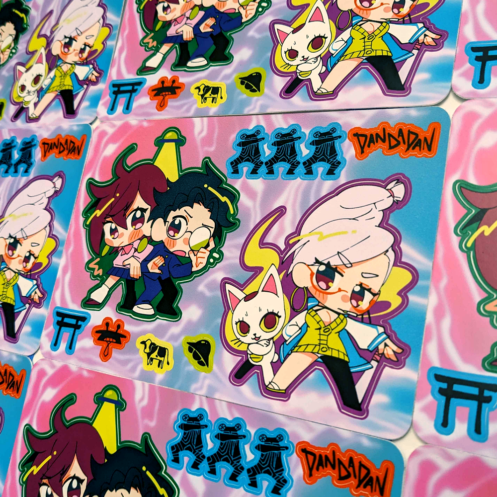 Dandadan Sticker Sheets