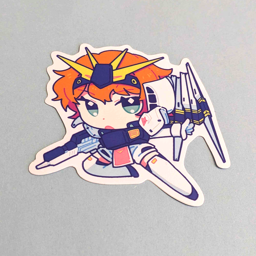 Mecha Musume Gundam Girls Stickers