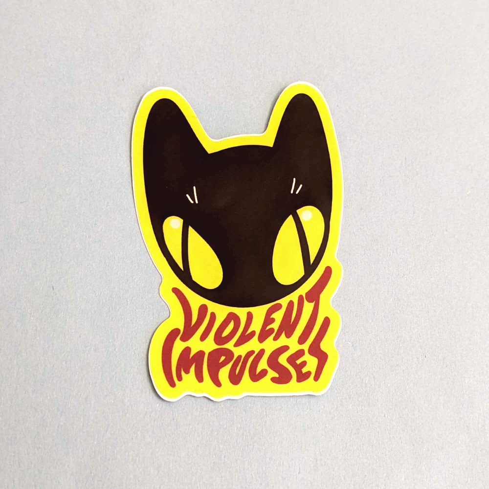 My Dear Cat Vinyl Stickers