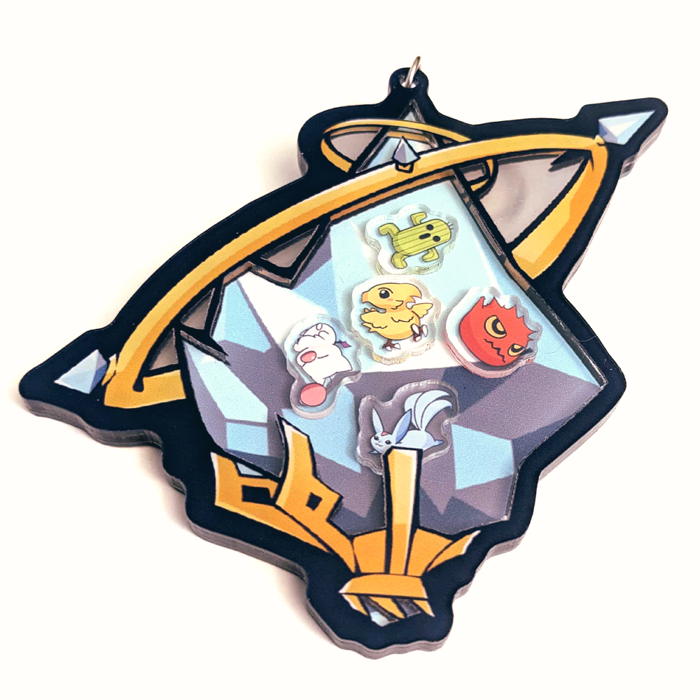 Final Fantasy Shaker Keychains