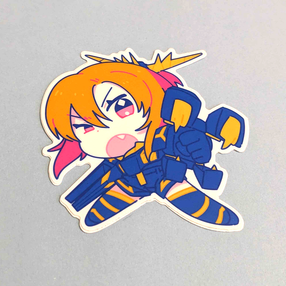 Mecha Musume Gundam Girls Stickers