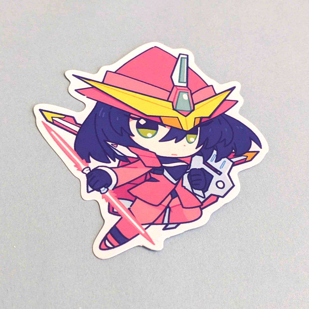Mecha Musume Gundam Girls Stickers