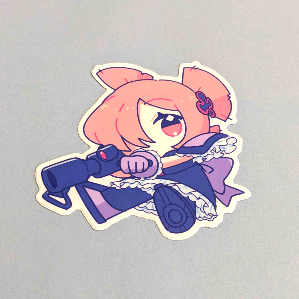 Mecha Musume Gundam Girls Stickers
