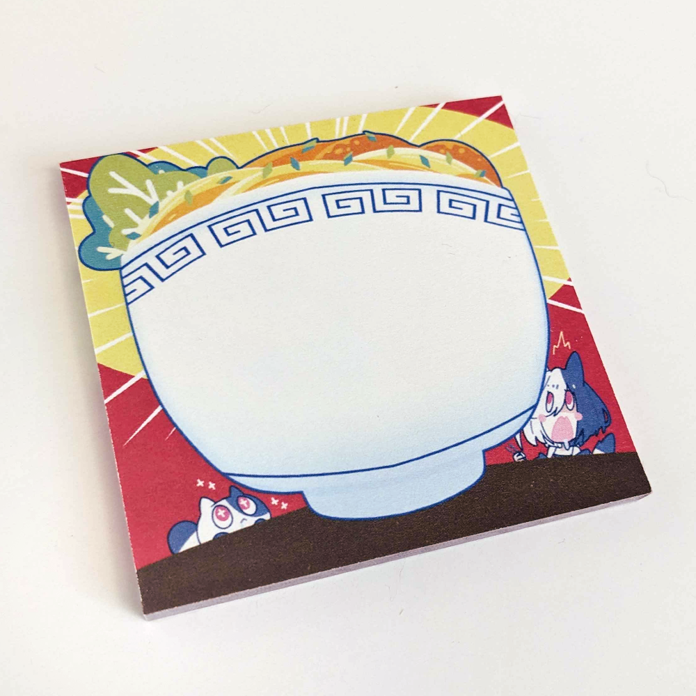 Big Bowl of Noodles Post-it Sticky Notes