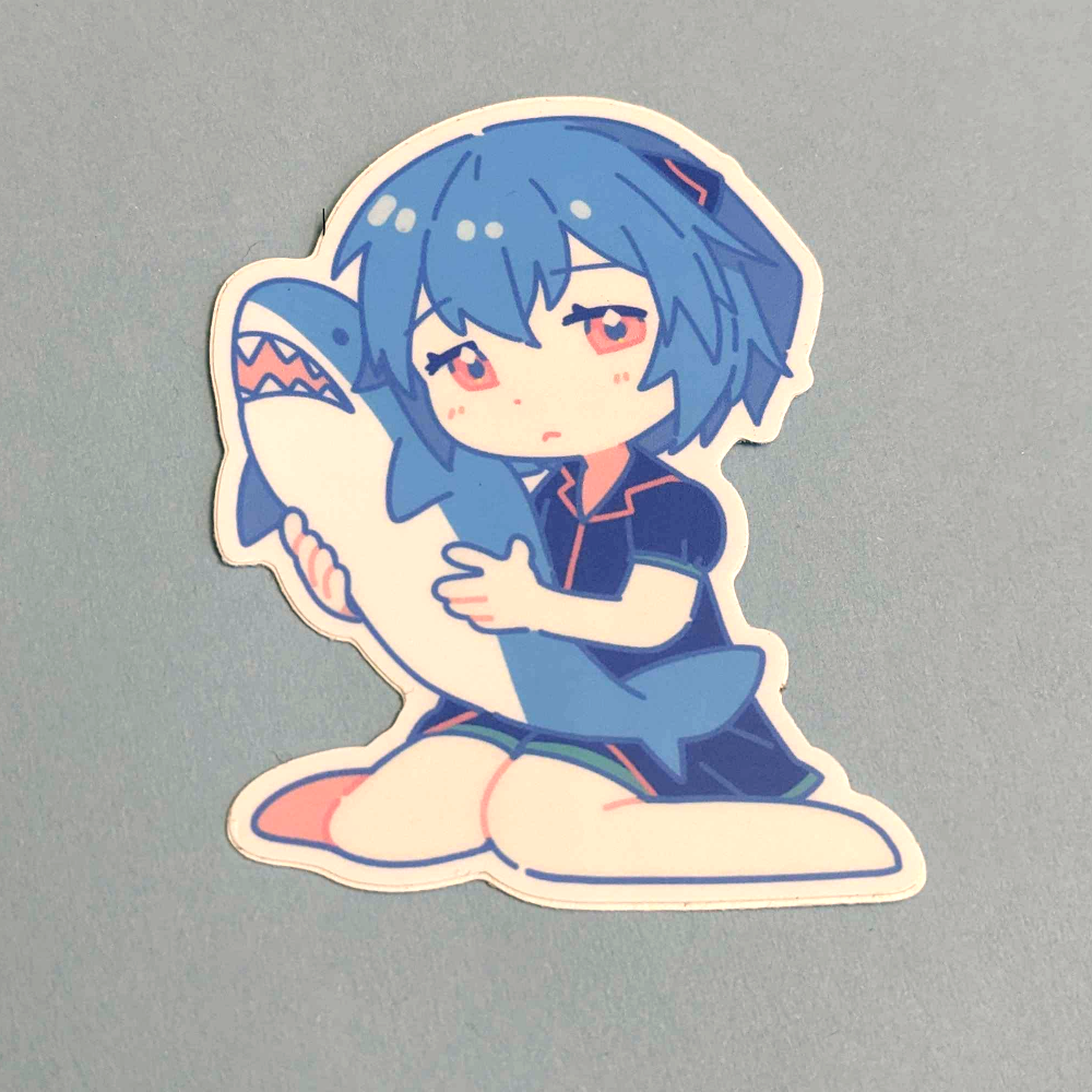 Neon Genesis Evangelion Sleepy Stickers