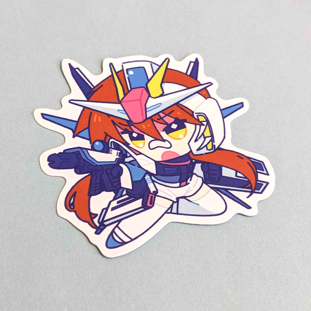 Mecha Musume Gundam Girls Stickers