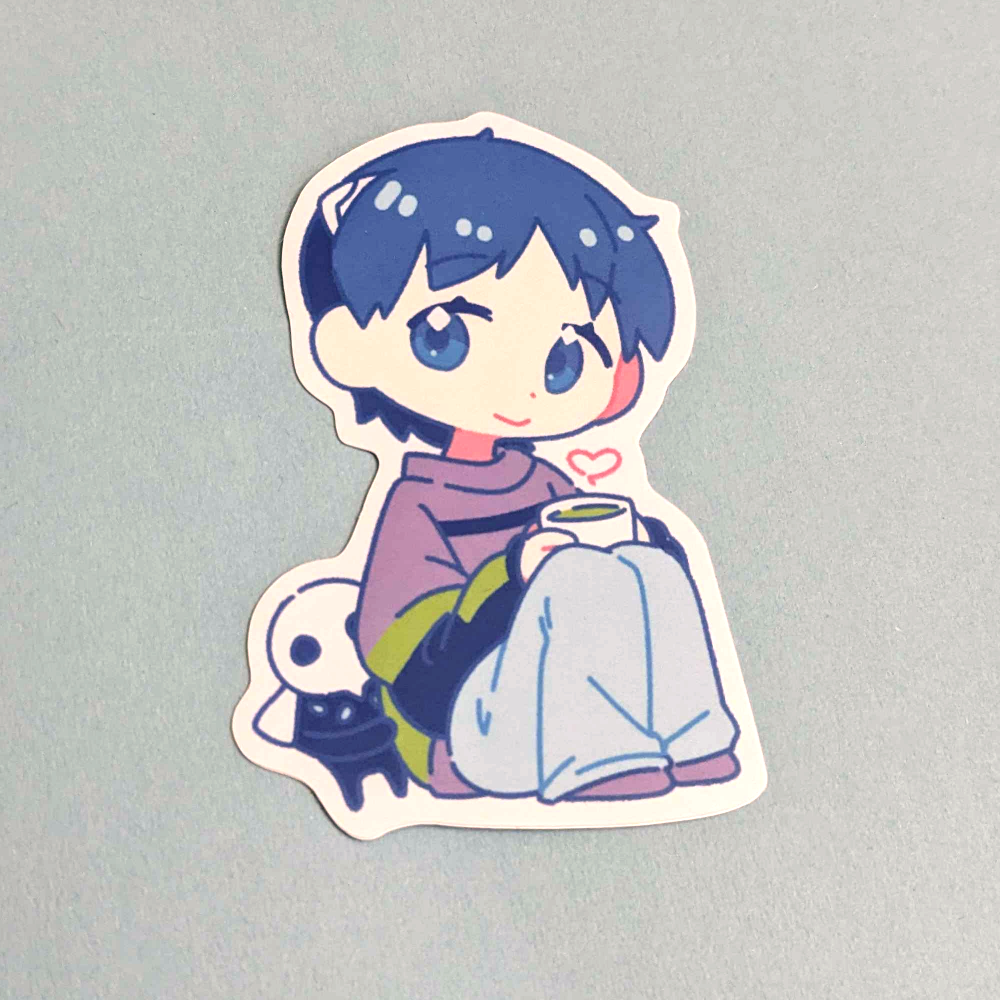 Neon Genesis Evangelion Sleepy Stickers