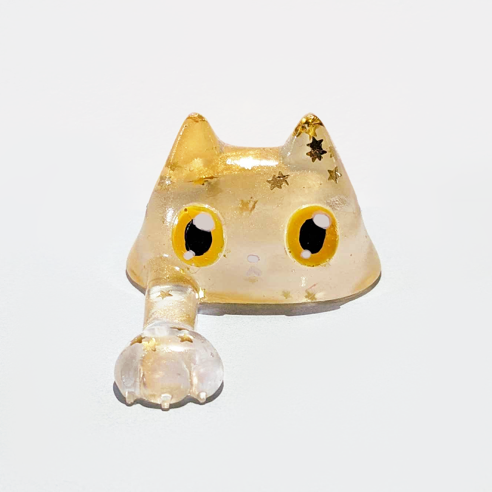 Starry Confetti "Miscast" Grabby Cat Figure #2