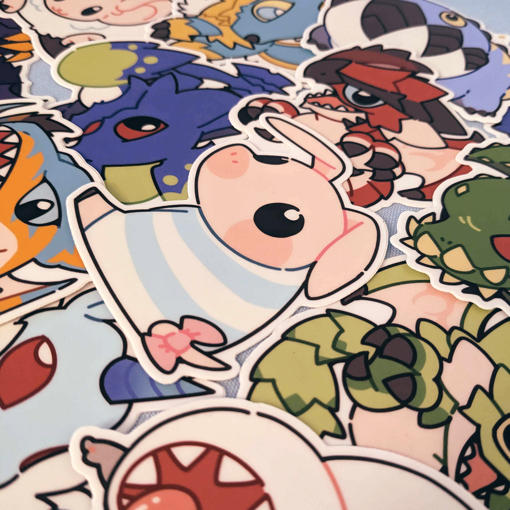 Monster Hunter Stickers