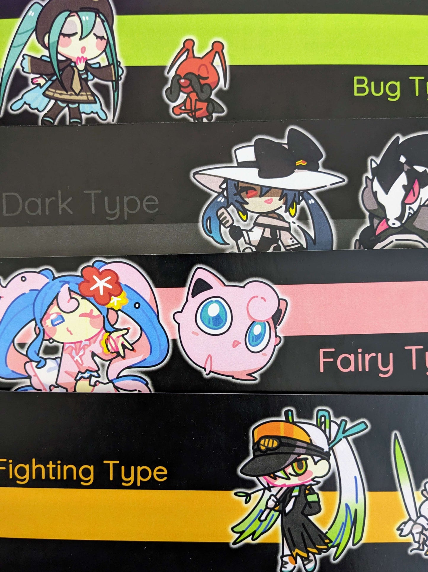 Pokemon x Hatsune Miku Keychains - 2" Double-sided Clear Acrylic