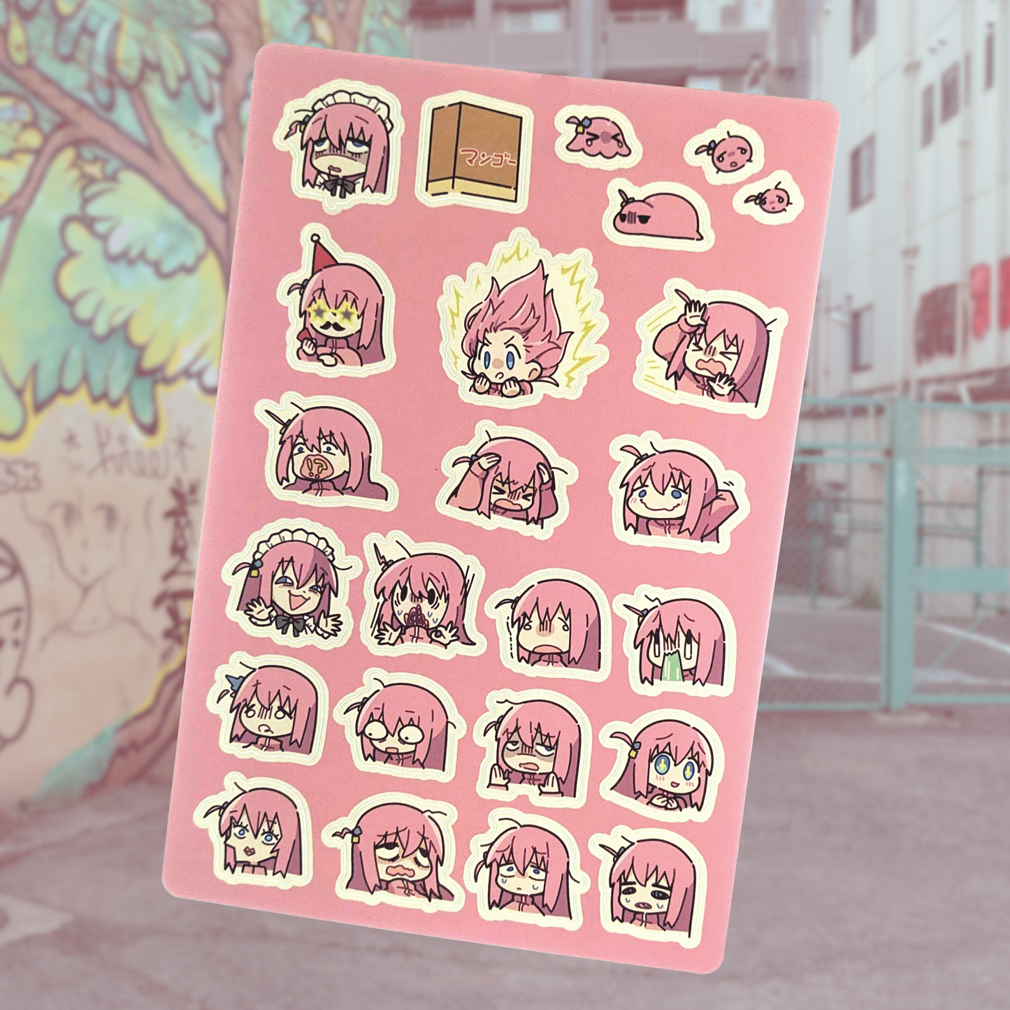 Bocchi the Rock! Sticker Sheets