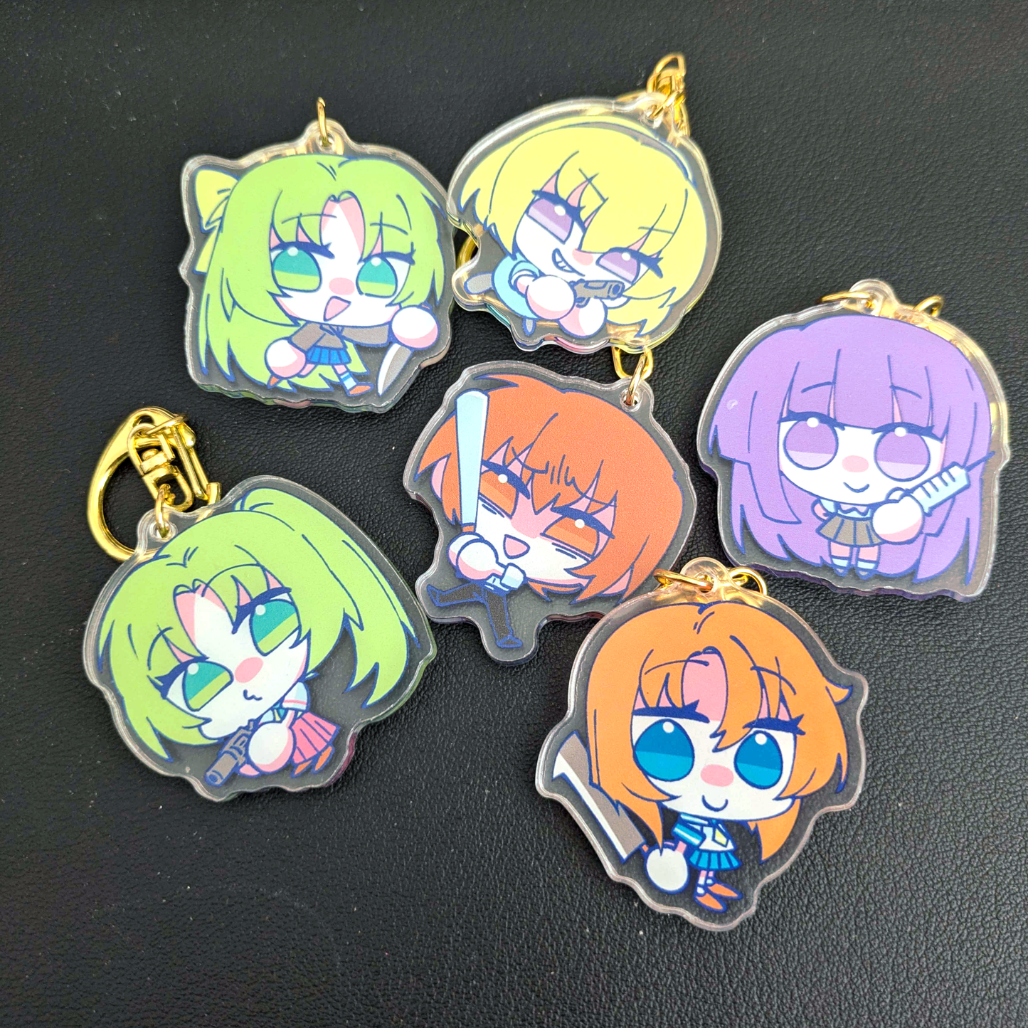 Higurashi When They Cry Keychains