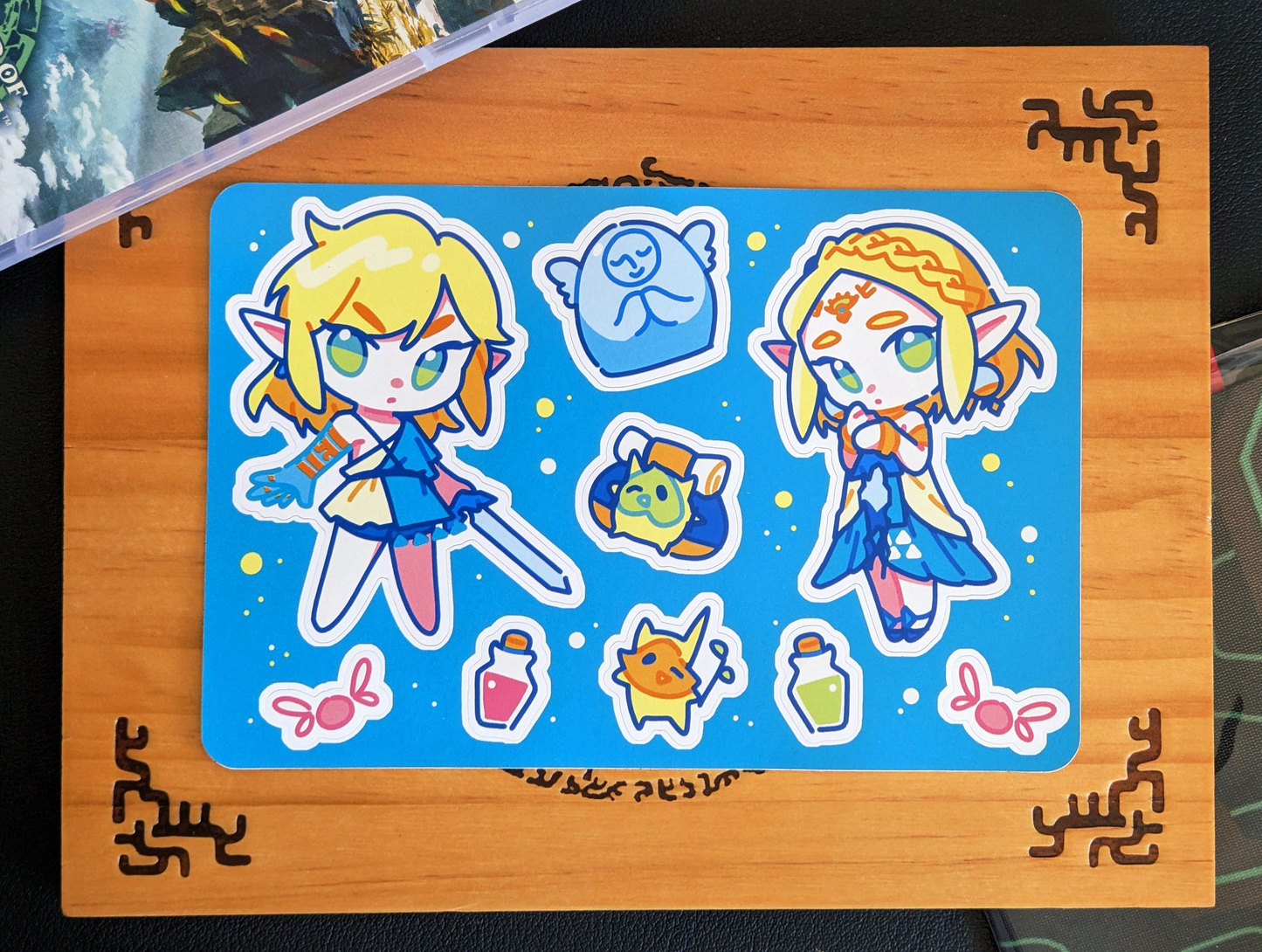 Tears of the Kingdom 4"x6" Sticker Sheet
