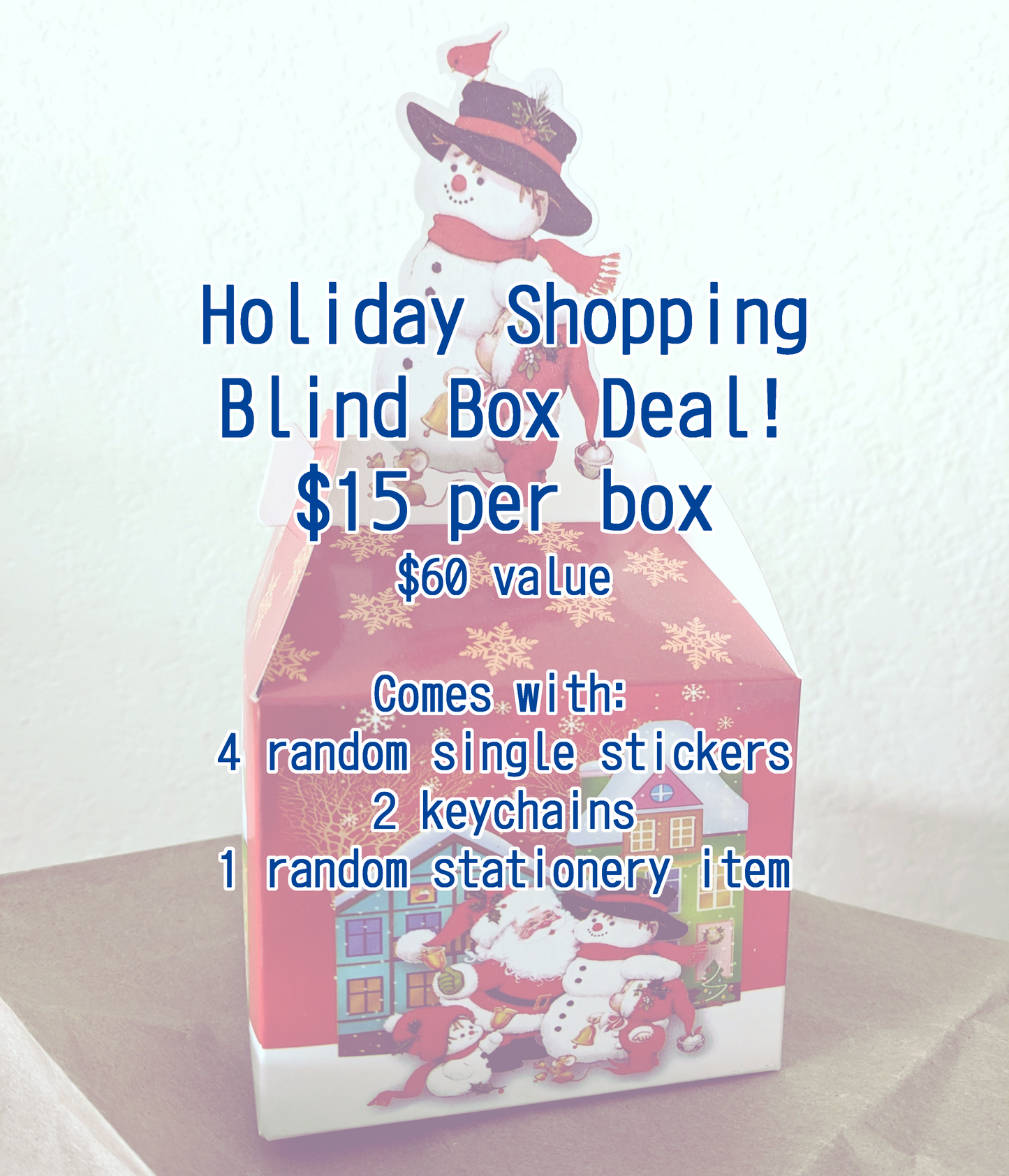 Holiday Shopping Blind Box Deal