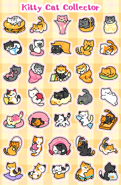 Kitty Cat Collector Keychain Gachapon