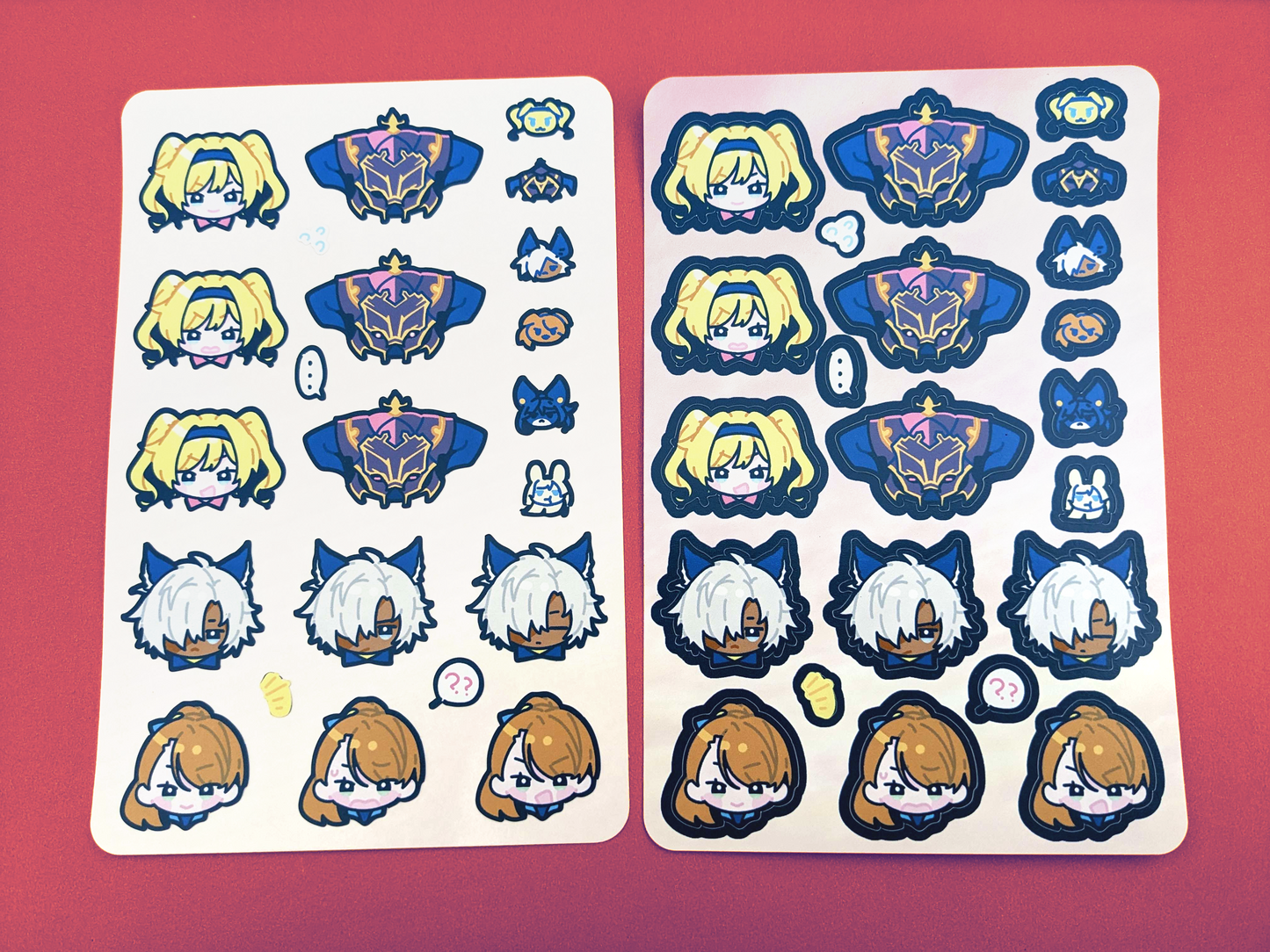 Granblue Fantasy Sticker Sheets