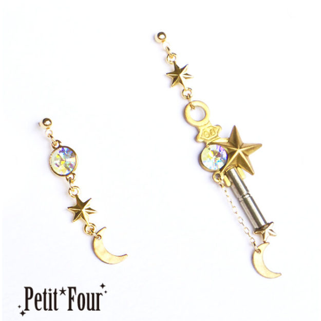 Key of the Beginning Earrings by Sachimilk