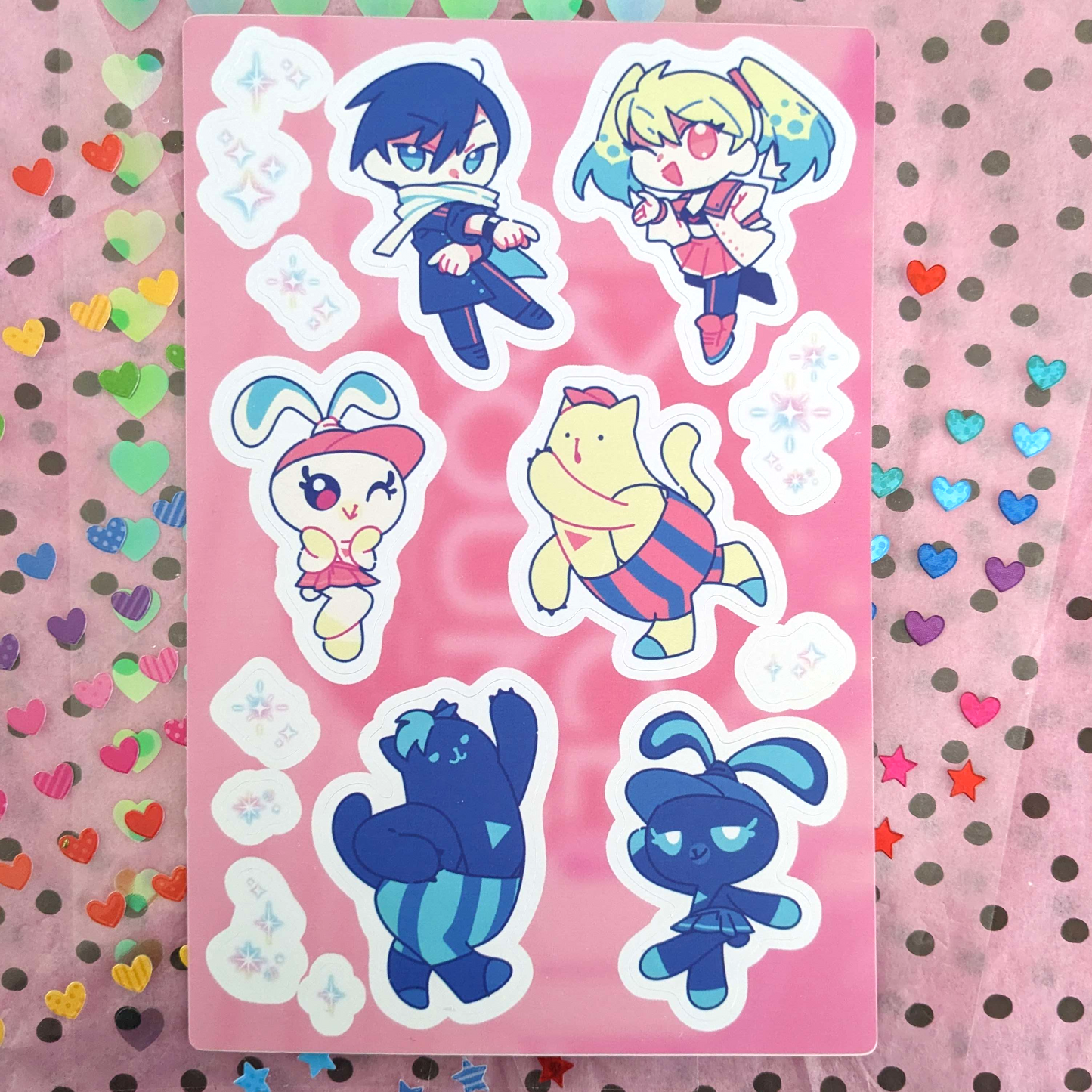 dance aRound 4"x6" Sticker Sheet
