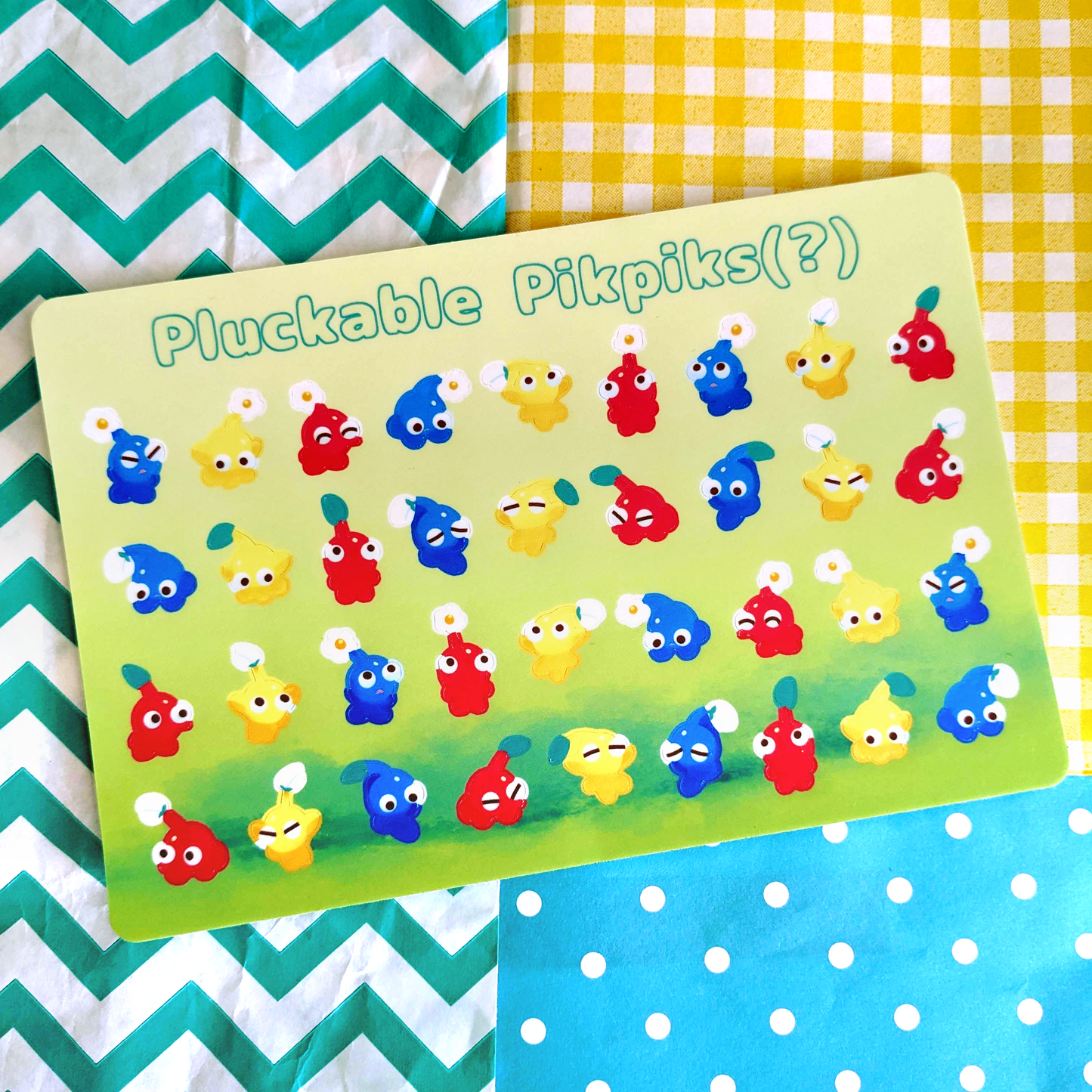 Pikmin 4"x6" Sticker Sheet