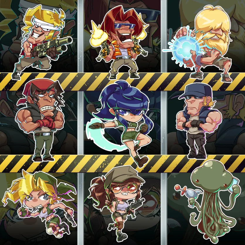 Metal Slug Keychains