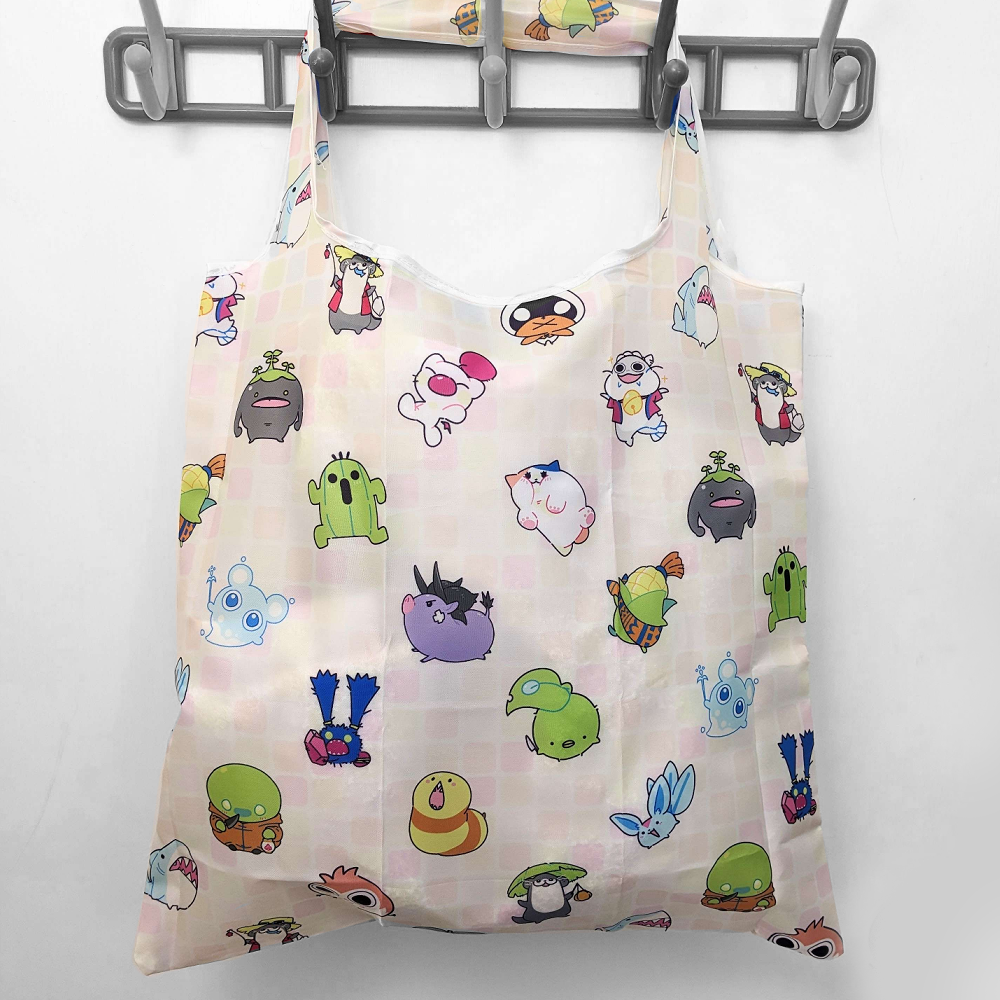Final Fantasy Minion and Monster Eco Bag