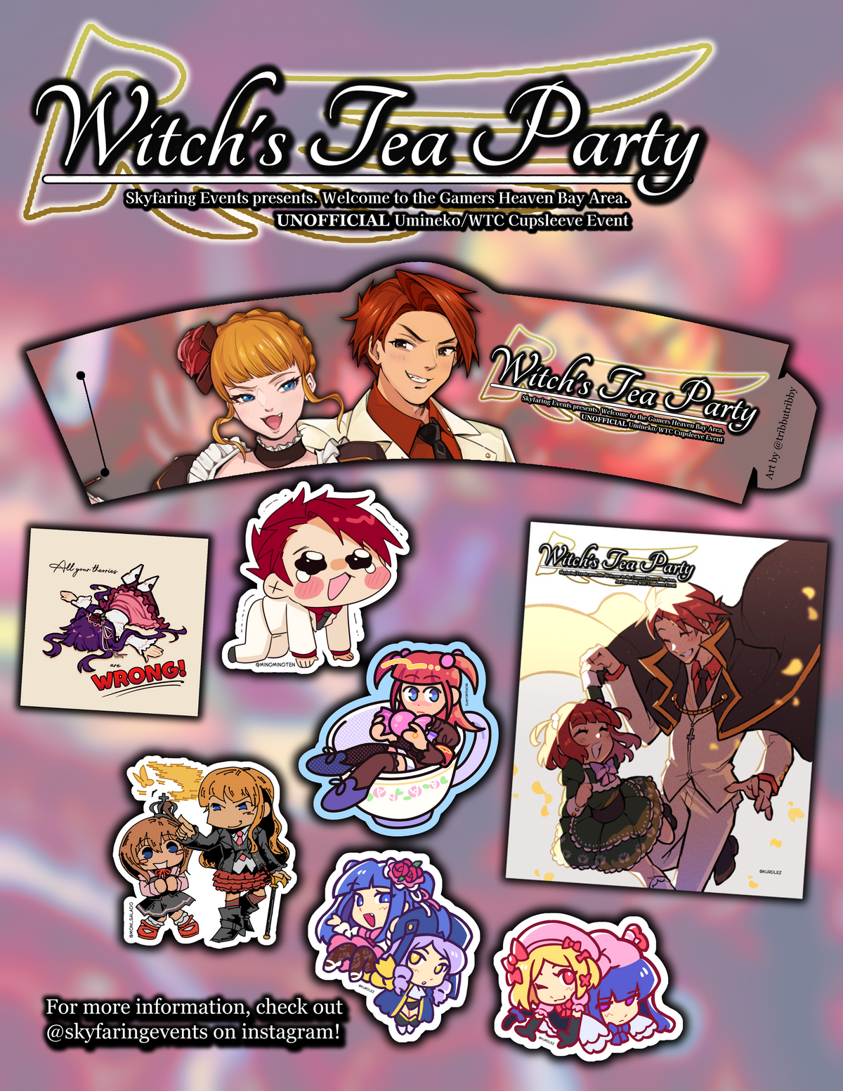 Umineko Witch's Tea Party Cupsleeve Event Merch