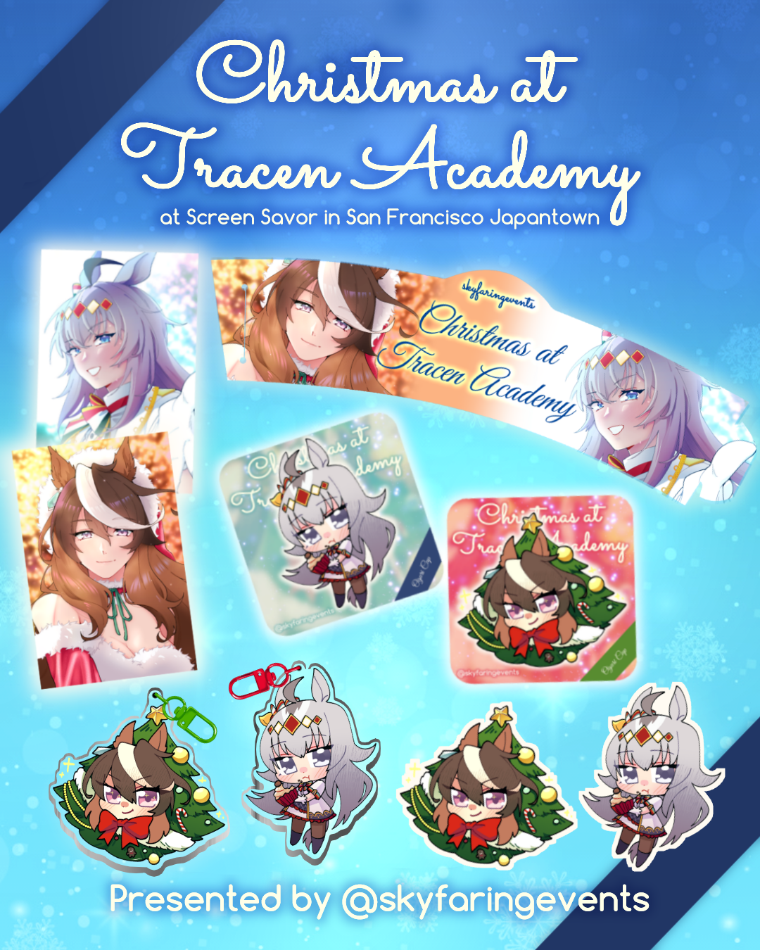Umamusume Christmas at Tracen Academy Merch Preorder