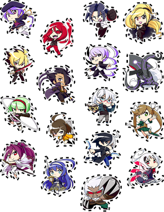Under Night Sticker Sheet