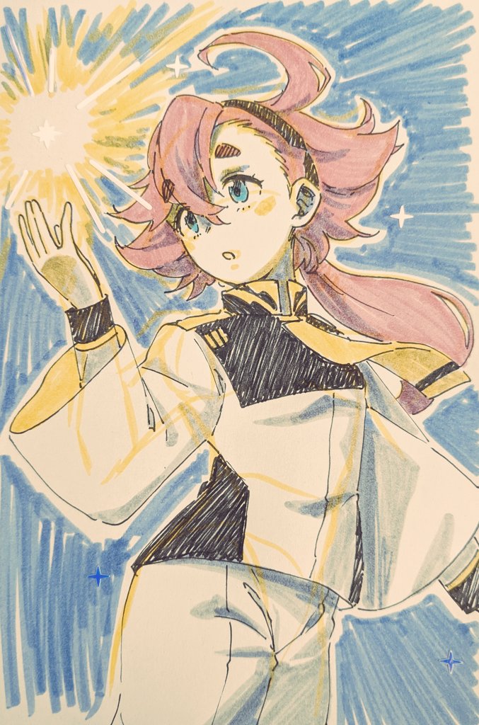 Traditional Inked - Suletta Mercury