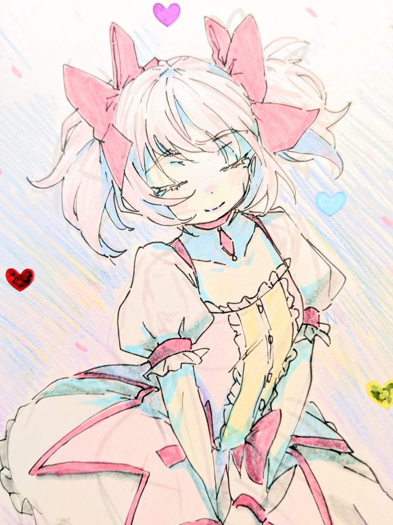 Traditional Inked - Kaname Madoka