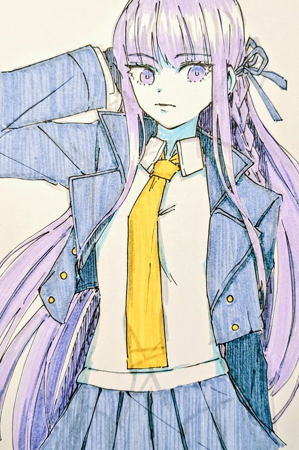 Traditional Inked - Kirigiri Kyouko