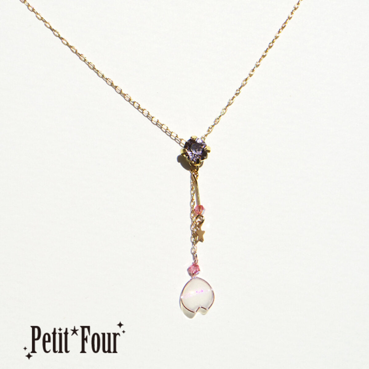 Starry Sakura Necklace by Sachimilk