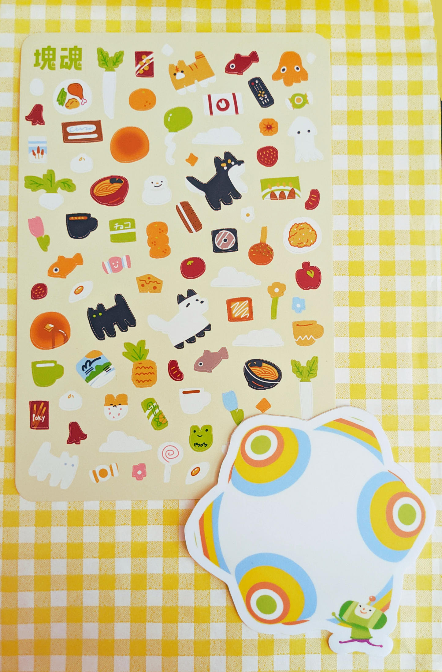Katamari Damacy 4"x6" Sticker Sheet Set
