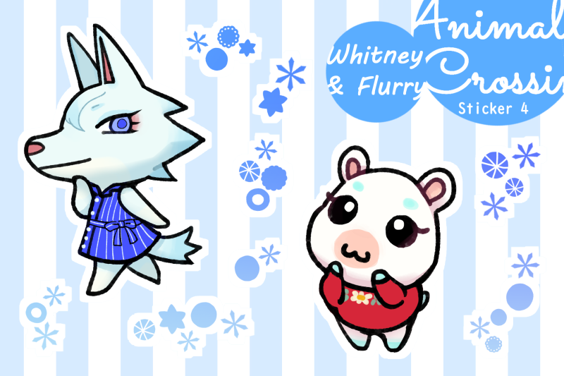 Animal Crossing 4"x6" Sticker Sheets