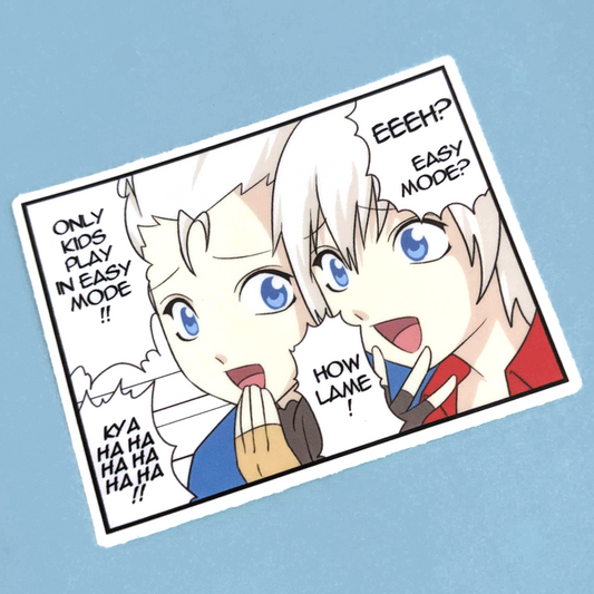 Devil May Cry 3 Easy Mode Sticker