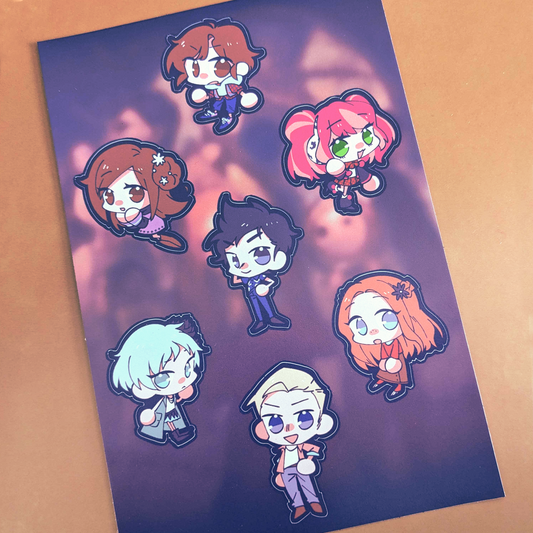 Zero Escape Gummies Sticker Sheet